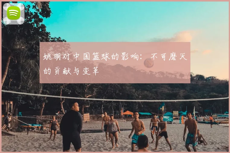姚明对中国篮球的影响:不可磨灭的贡献与变革