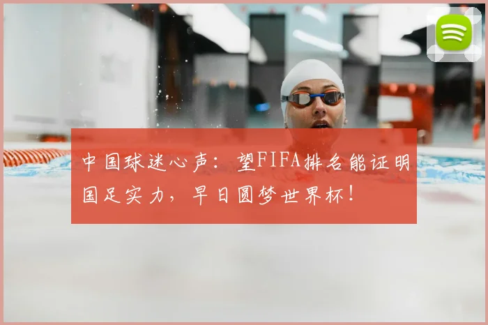 中国球迷心声:望FIFA排名能证明国足实力,早日圆梦世界杯!
